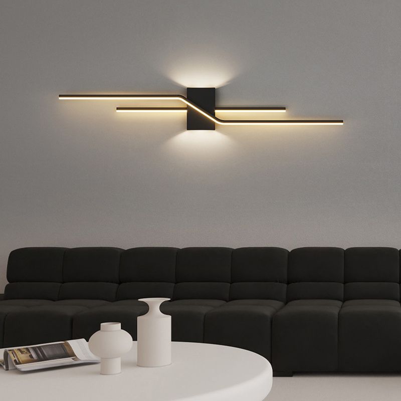 Arisha Minimalist Linear Metal Vanity Wall Light - Neutralighting