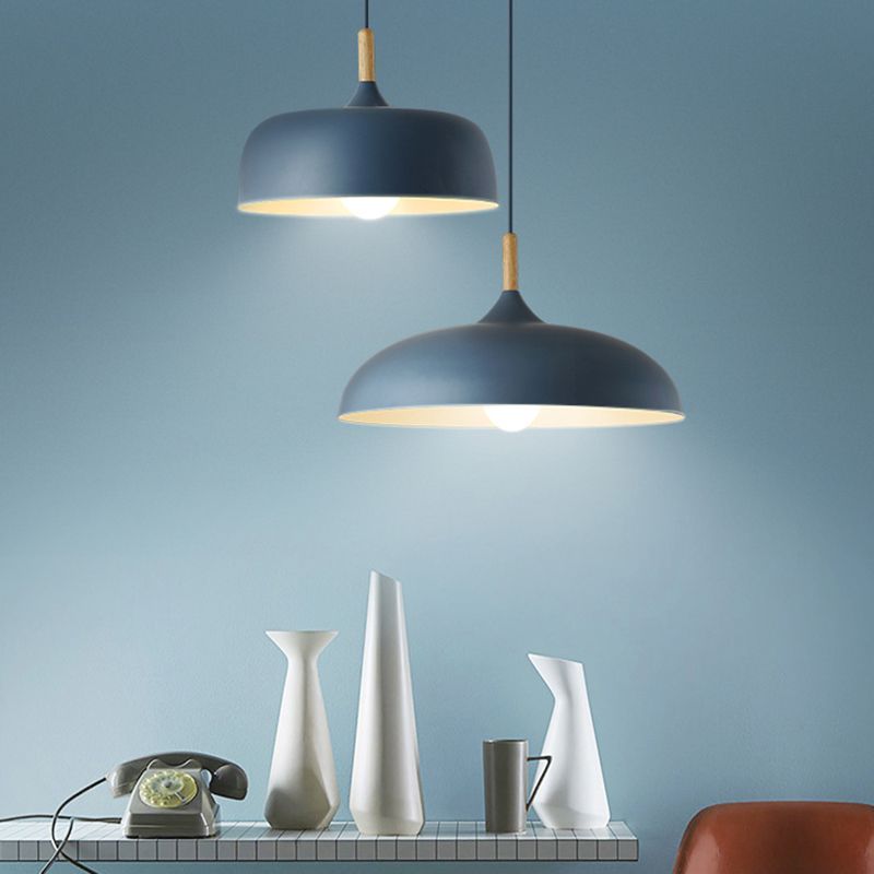 Aria Modern Pendant Light Dome Macaron Dining Room - Neutralighting