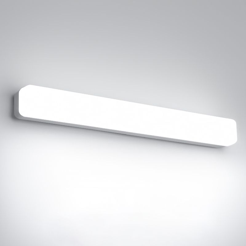 Arisha Modern Rectangular Acrylic Modern Wall Lamp, White - Neutralighting