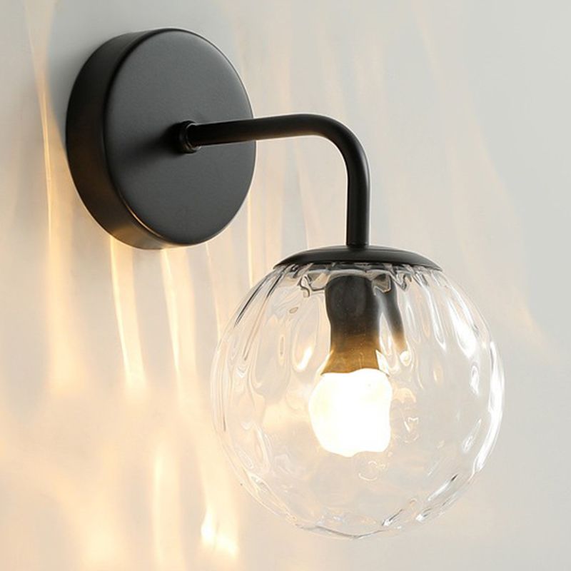 Valentina Vintage Clear Bubble Dresser Wall Lamp - Neutralighting