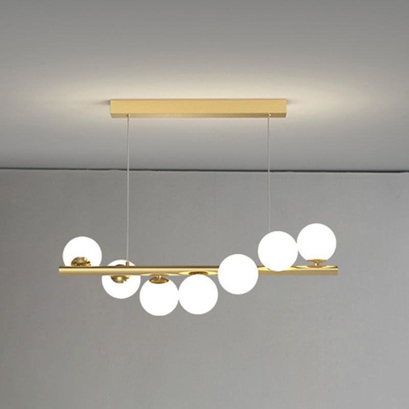 Valentina Nordic Linear LED Pendant Light, 7/9/11 Heads - Neutralighting