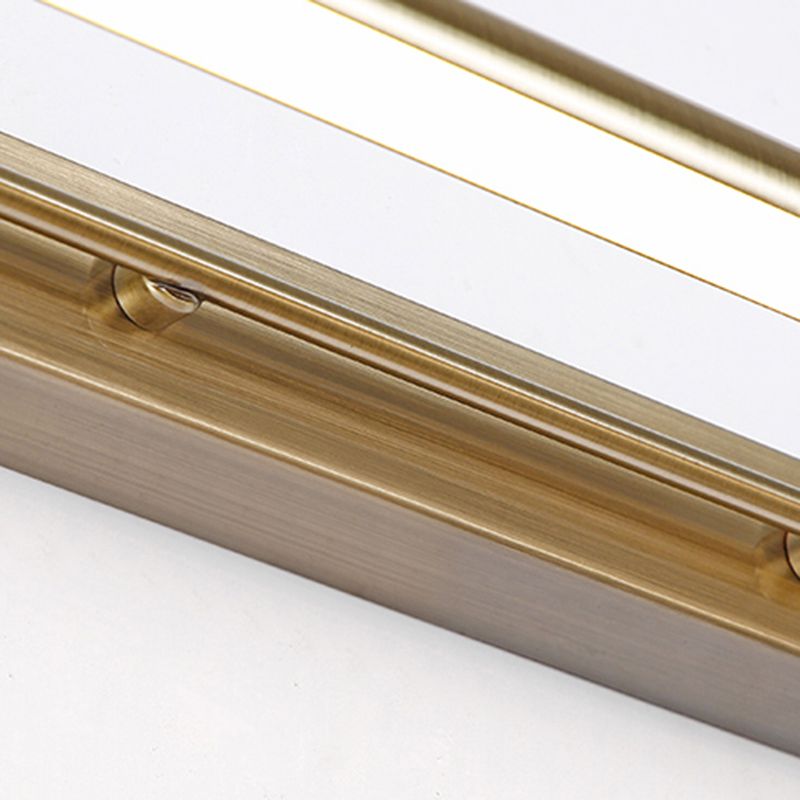 Arisha Modern Linear Metal Vanity Wall Lamp, Gold - Neutralighting