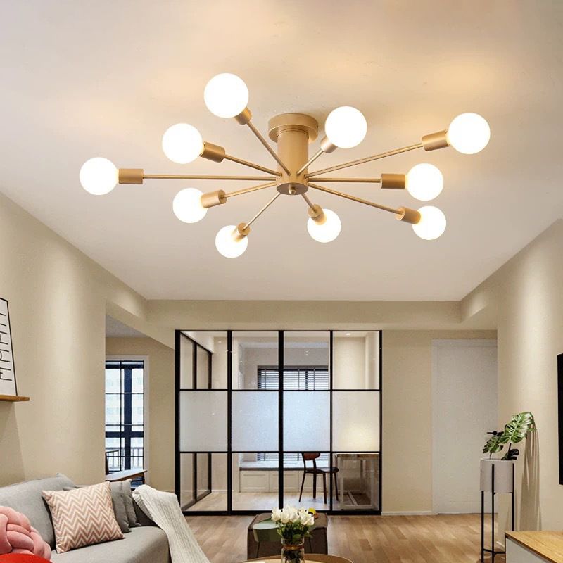 Valentina Modern Globe Bubble Flush Mount Ceiling Light - Neutralighting
