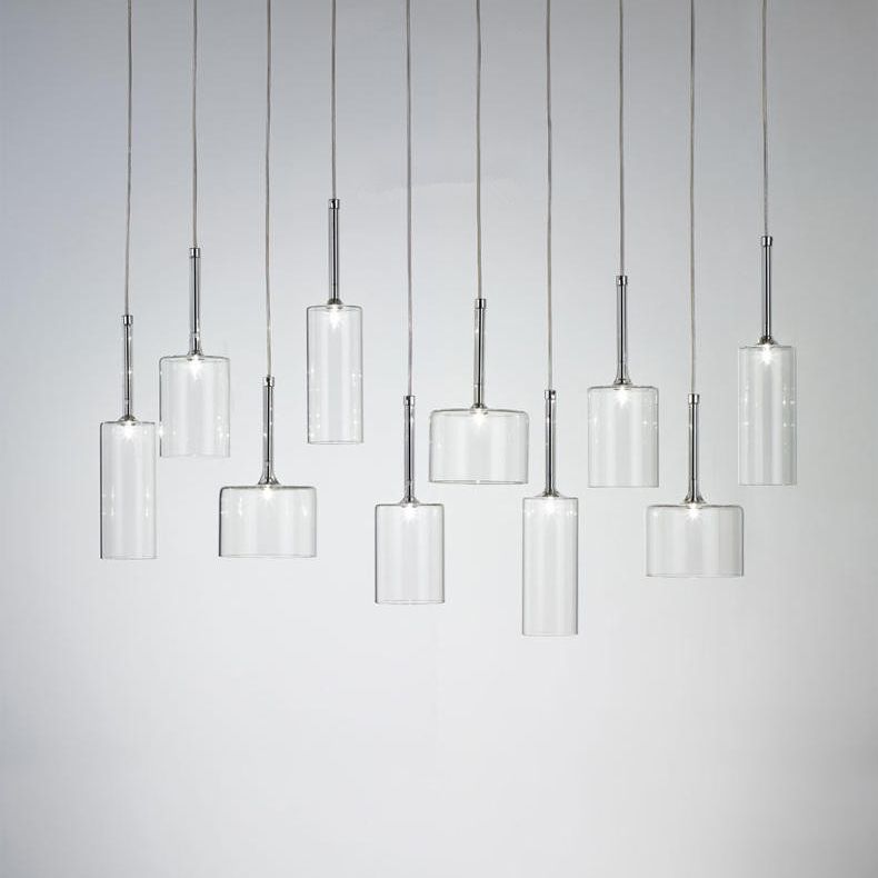 Valentina Minimalist Modern Glass LED Pendant Light, 3 Style - Neutralighting