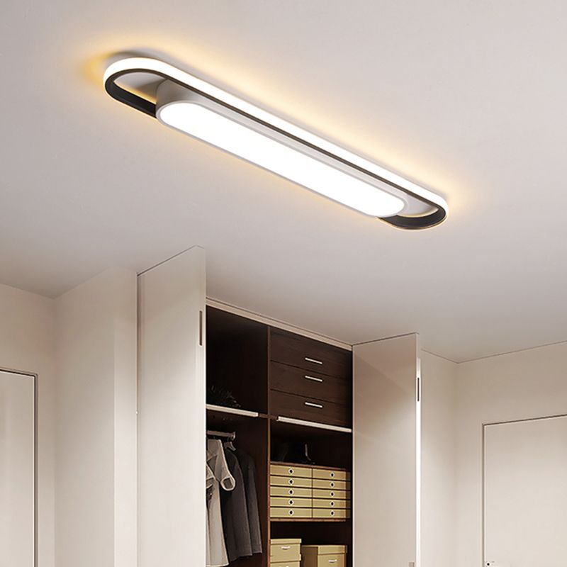 Arisha Modern Dou-Layer Flush Mount LED Ceiling Light - Neutralighting