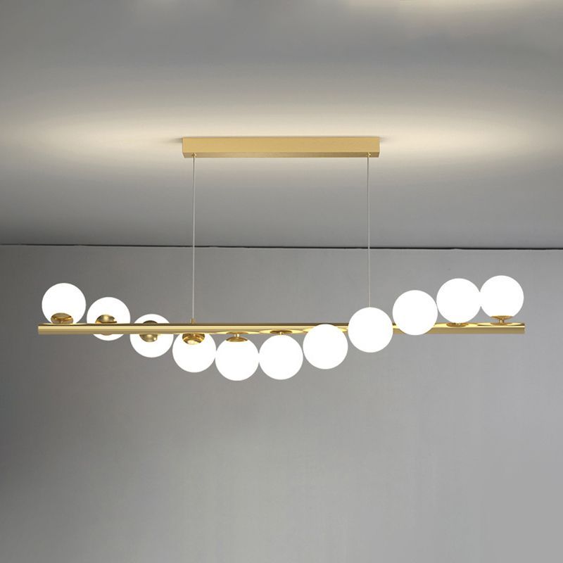 Valentina Nordic Linear LED Pendant Light, 7/9/11 Heads - Neutralighting