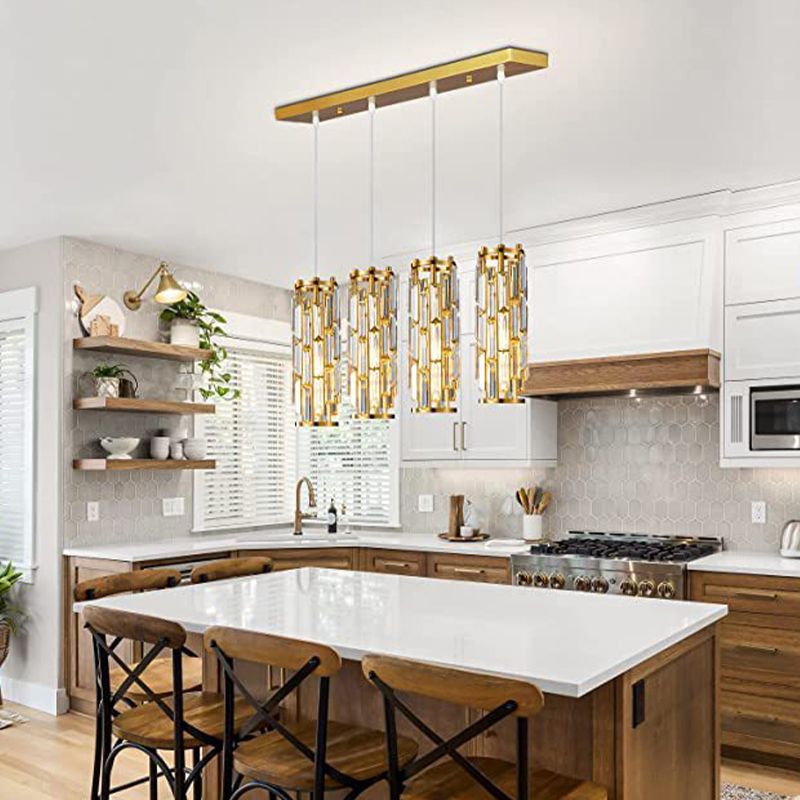 Kristy Cluster Pendant Light, Black & Gold - Neutralighting