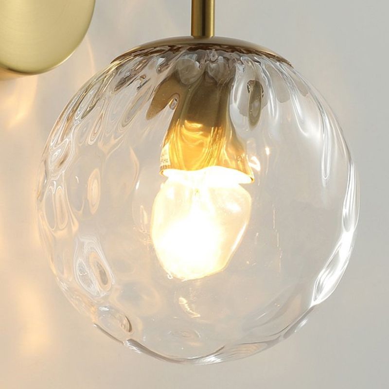 Valentina Vintage Clear Bubble Dresser Wall Lamp - Neutralighting