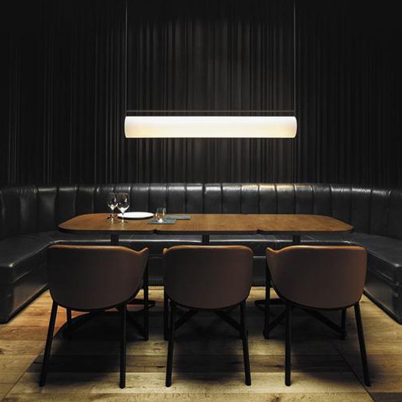 Arisha Desinger Cylindrical Shape Linear Pendant Light - Neutralighting