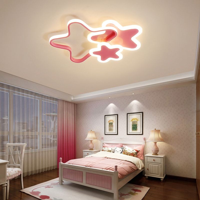 Aria LED Star Designer Flush Mount Ceiling Light - Neutralighting