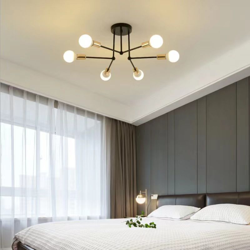 Valentina Flush Mount Ceiling Light Linear Industrial - Neutralighting
