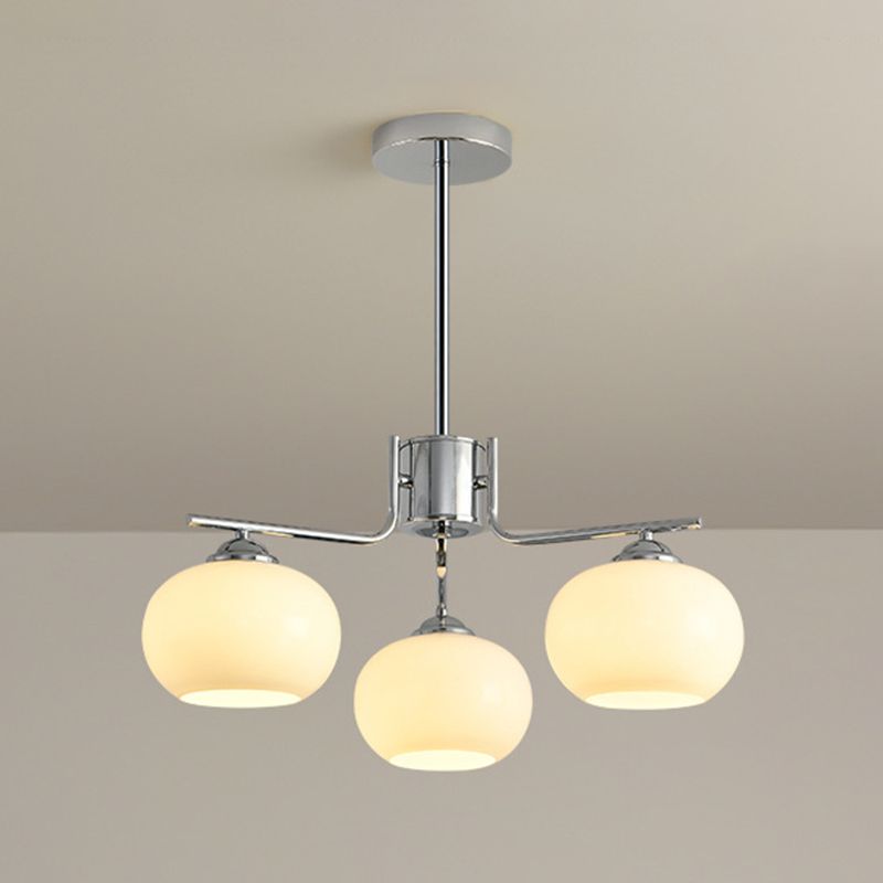 Valentina Pendant Light Semi-Circular Modern, Metal/Glass, Gold/Nickel, Dining Room - Neutralighting