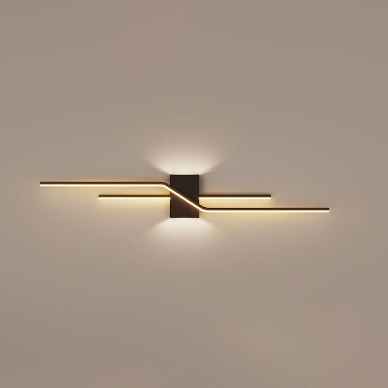 Arisha Minimalist Linear Metal Vanity Wall Light - Neutralighting