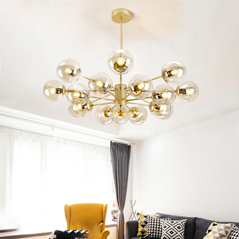 Valentina Designer Simple Nordic Pendant Light, Black/Gold - Neutralighting