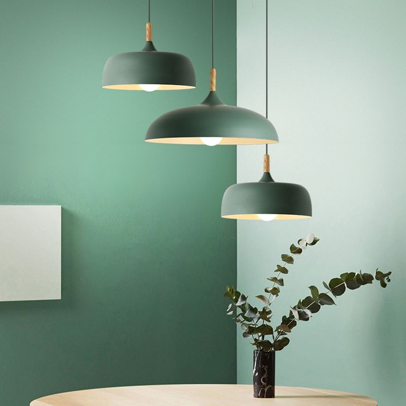 Aria Modern Pendant Light Dome Macaron Dining Room - Neutralighting