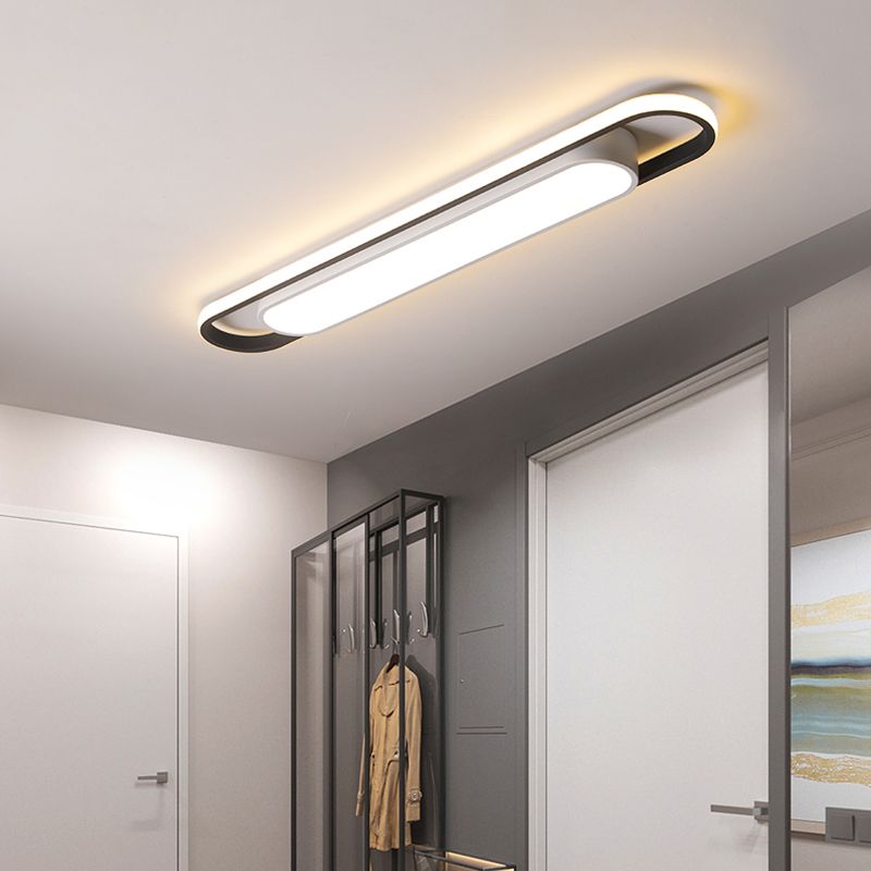 Arisha Modern Dou-Layer Flush Mount LED Ceiling Light - Neutralighting