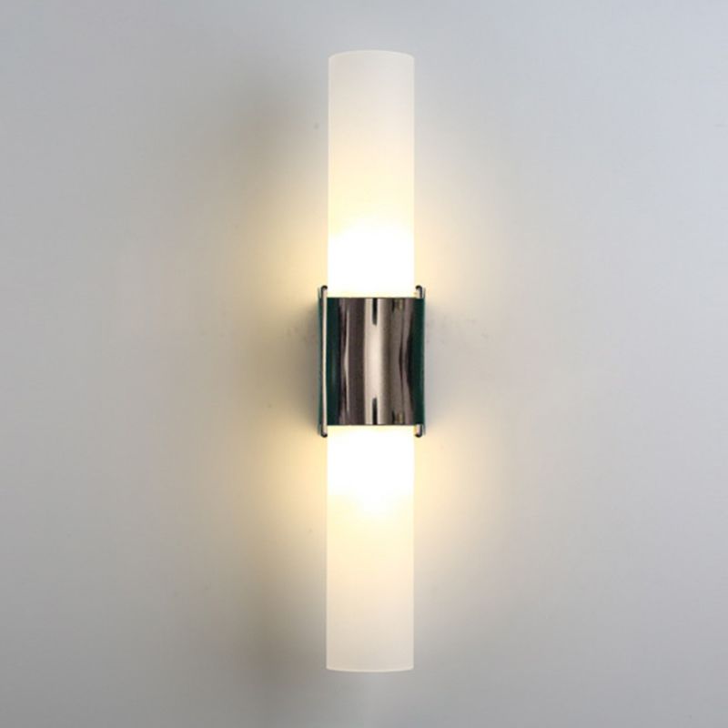 Arisha Modern Double Headed Metal Glass Vanity Wall Lamp, Black/Gold - Neutralighting