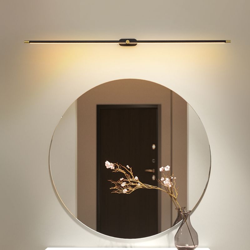 Ivox Minimalist Linear Wall Lamp Gold&Black