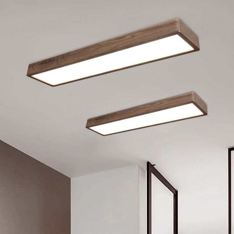 Muto Rectangular Designer Flush Mount Ceiling Light - Neutralighting