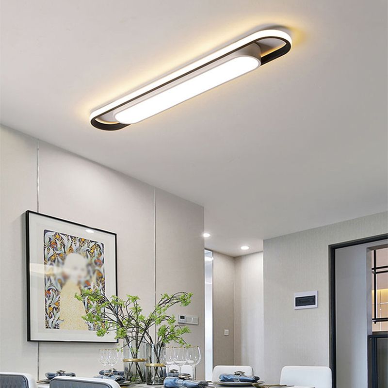 Arisha Modern Dou-Layer Flush Mount LED Ceiling Light - Neutralighting