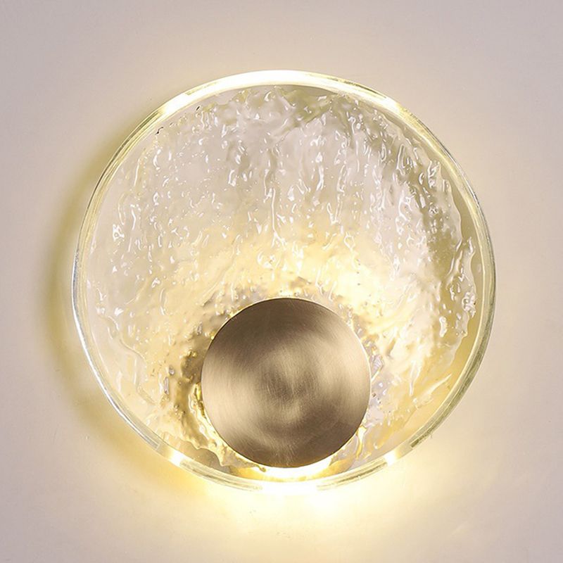 Kristy Art Deco Globe Crystal&Metal Bedroom Wall Lamp, Gold - Neutralighting