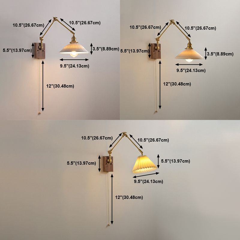 Muto Wall Lamp Modern, Folding Adjustable Metal, Study Room - Neutralighting