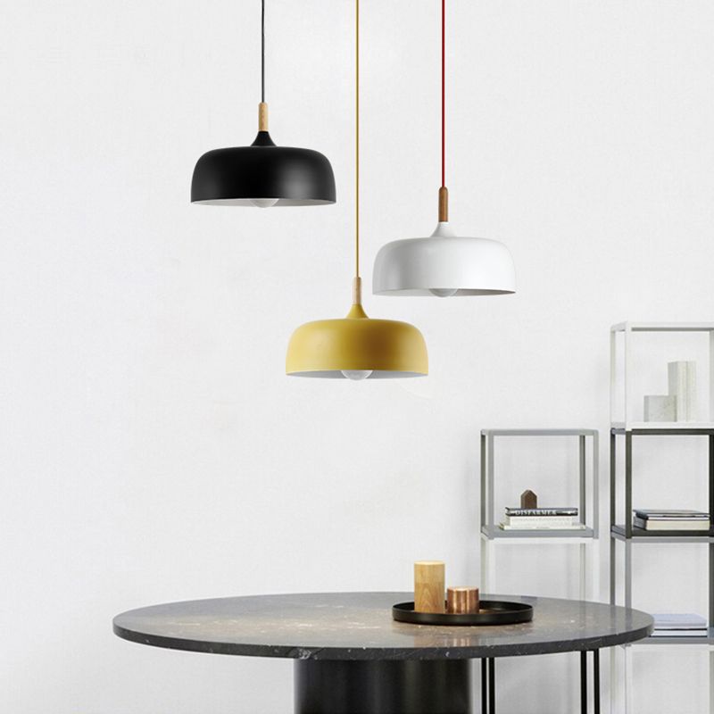Aria Modern Pendant Light Dome Macaron Dining Room - Neutralighting