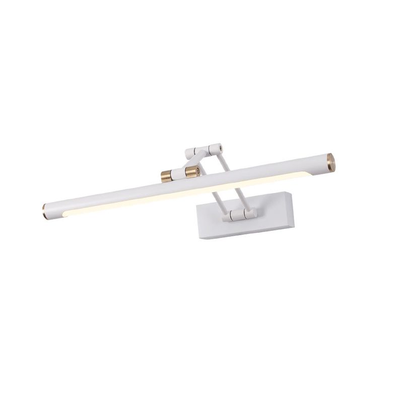 Arisha Modern Adjustable Mirror Front Vanity Metal LED Wall Lamp, Black/White - Neutralighting