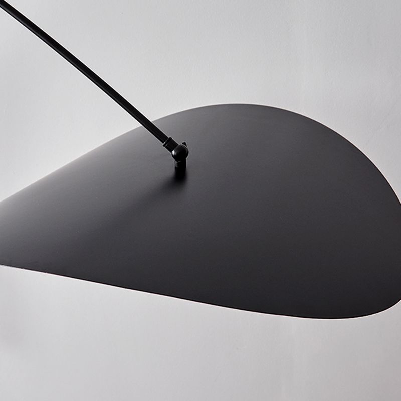 Arisha Arc Wall Lamp, Metal/Glass, Black/Gold, Bedroom - Neutralighting