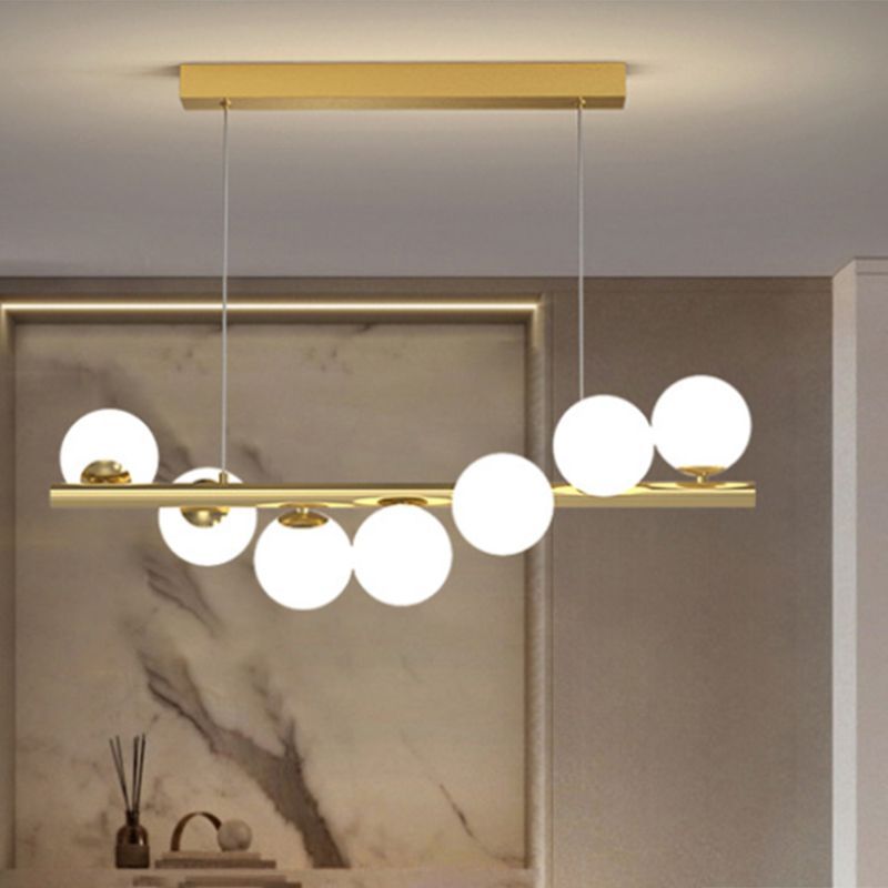 Valentina Nordic Linear LED Pendant Light, 7/9/11 Heads - Neutralighting