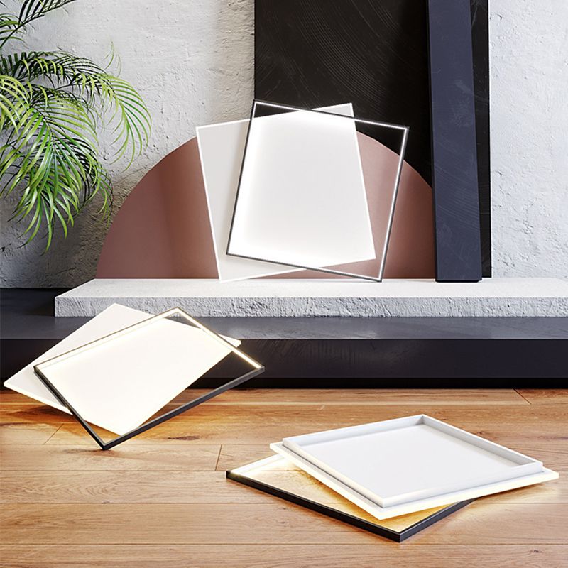 Arisha Modern Duo-Square Flush Mount Ceiling Light - Neutralighting