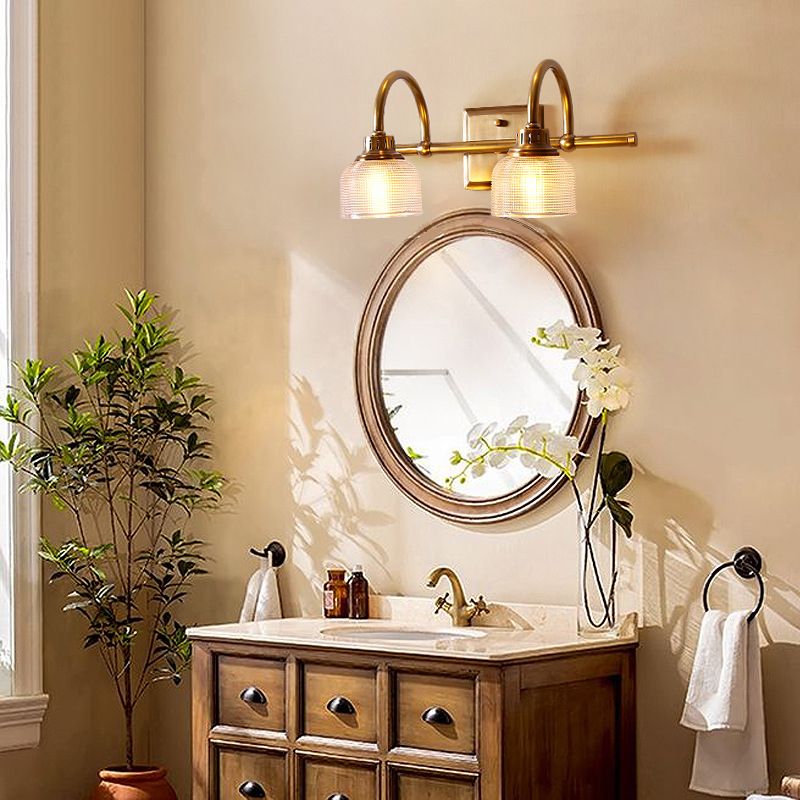 Arisha Prismatic Glass Vanity Wall Lamp - Neutralighting