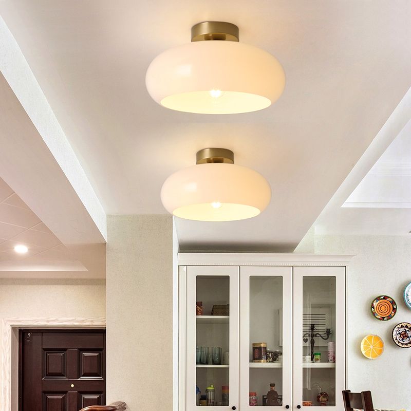 Charlotte Glass Flush Mount Ceiling Light - Neutralighting