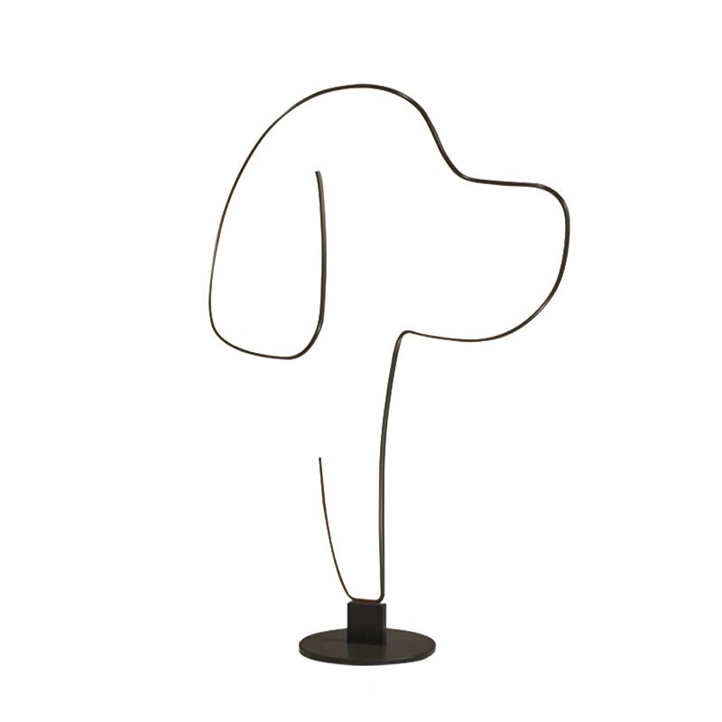 Edge Modern Cat/Dog Linear Metal Acrylic Floor Lamp - Neutralighting