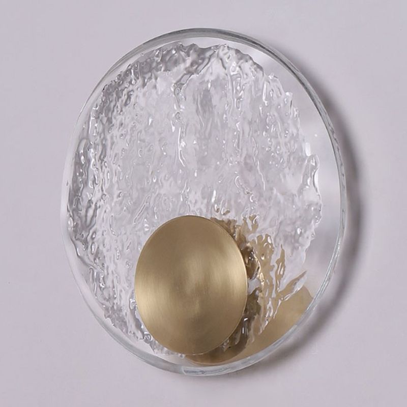 Kristy Art Deco Globe Crystal&Metal Bedroom Wall Lamp, Gold - Neutralighting
