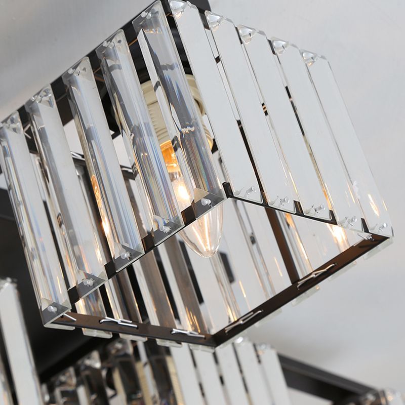 Kristy Modern Flush Mount Ceiling Light, Black/Gold - Neutralighting