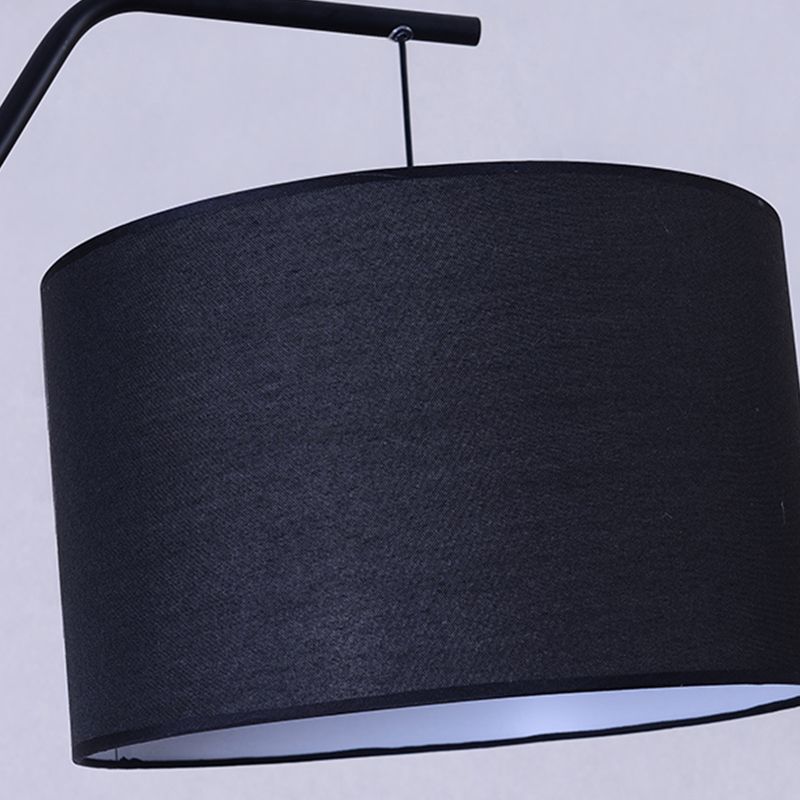 Eryn Cylinder Shape Floor Lamp, Over Arching Floor Lamp, Unique - Neutralighting