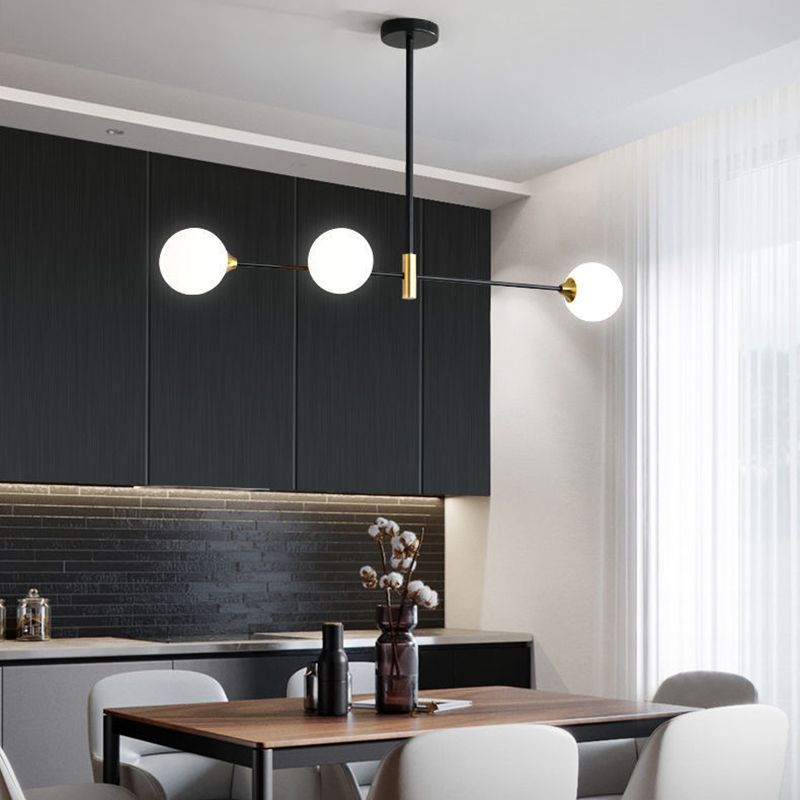 Valentina Nordic Bubble Metal Pendant Light, Black - Neutralighting