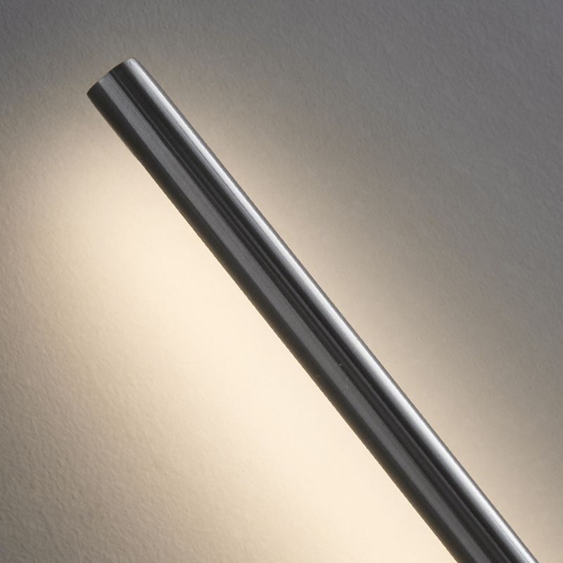 Arisha Modern Linear Metal&Acrylic Bedroom Wall Lamp, Black/Brass - Neutralighting