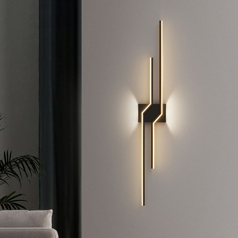 Arisha Minimalist Linear Metal Vanity Wall Light - Neutralighting