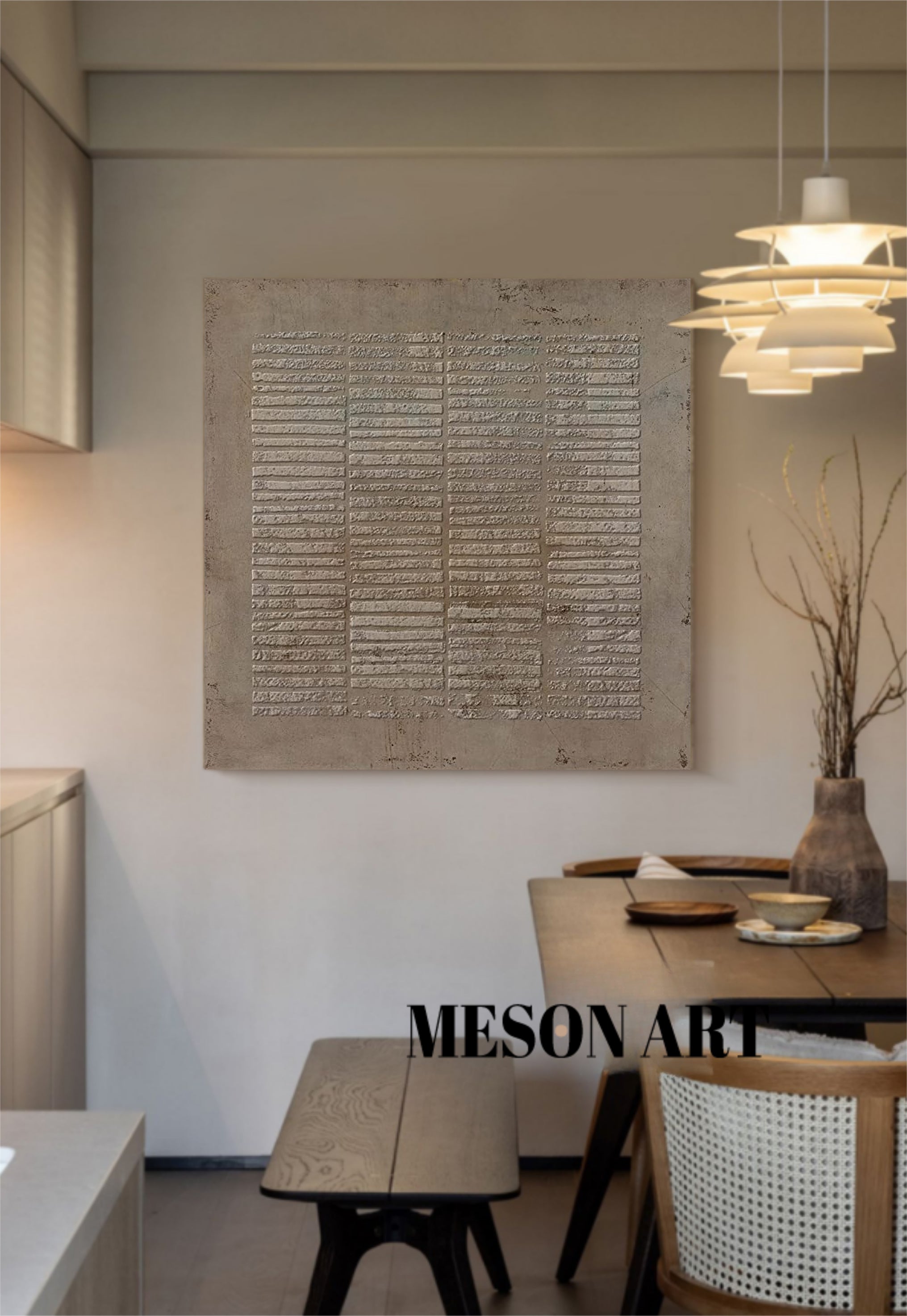 Wabi-Sabi Wall Art #TX012 - Neutralighting