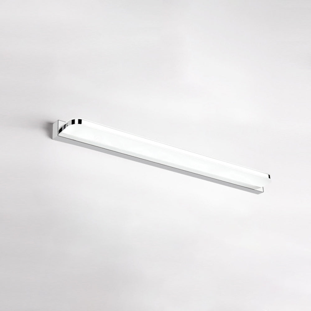 Arisha Wall Lamp Rectangular Modern, Acrylic Mirror, Black/White/Chrome/Gold, Bathroom - Neutralighting