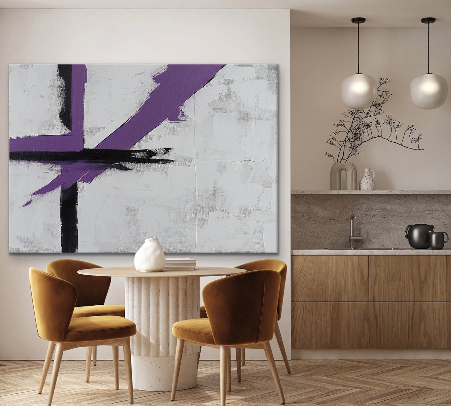 Contemporary Minimalist Art MA113 - Neutralighting