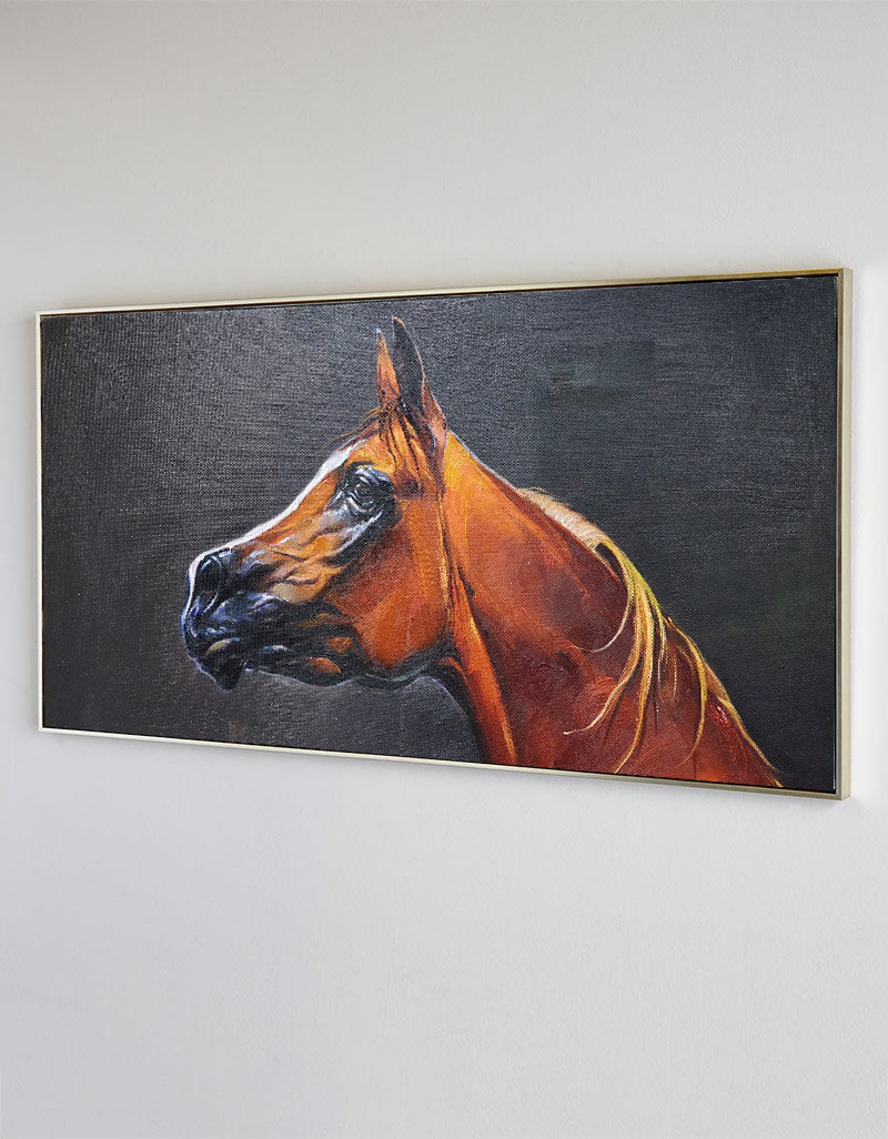 Brown Horse Painting ANH15 - Neutralighting