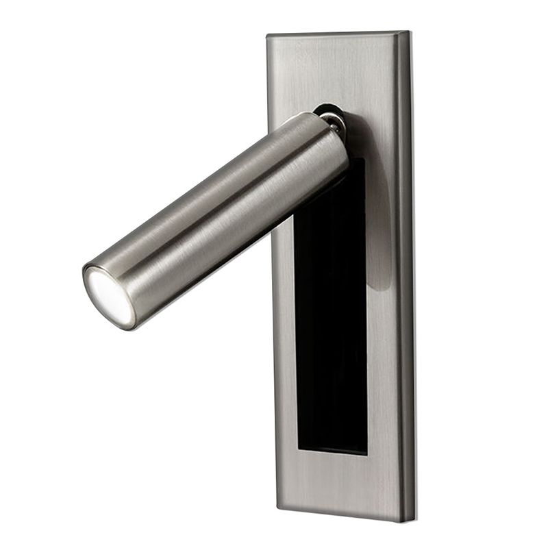 Arisha Modern Rotatable Bedside Sconce, Cylindrical/Square - Neutralighting
