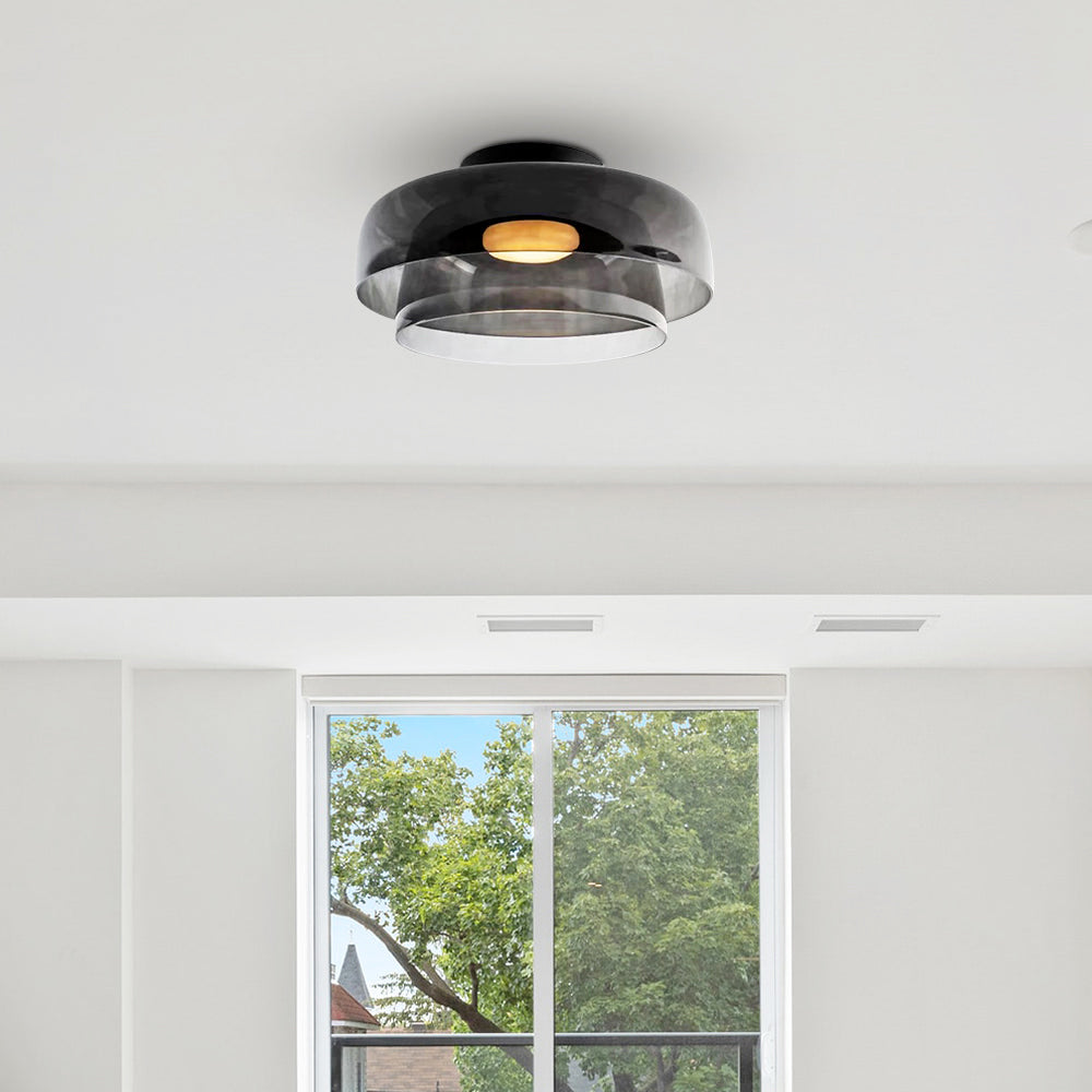 Aria Modern Simple Creative Glass Flush Mount Ceiling Light - Neutralighting