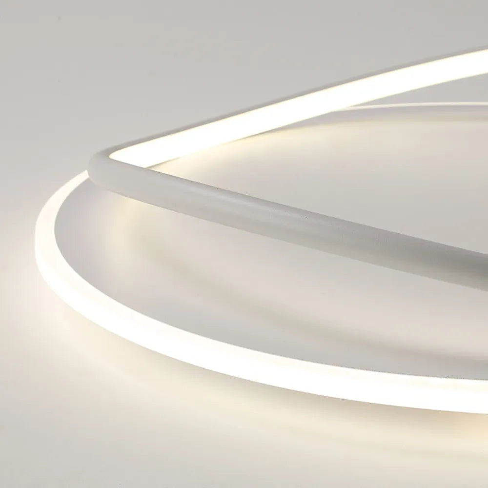 Arisha Minimalist Ring Modernom Flush Mount Ceiling Light - Neutralighting
