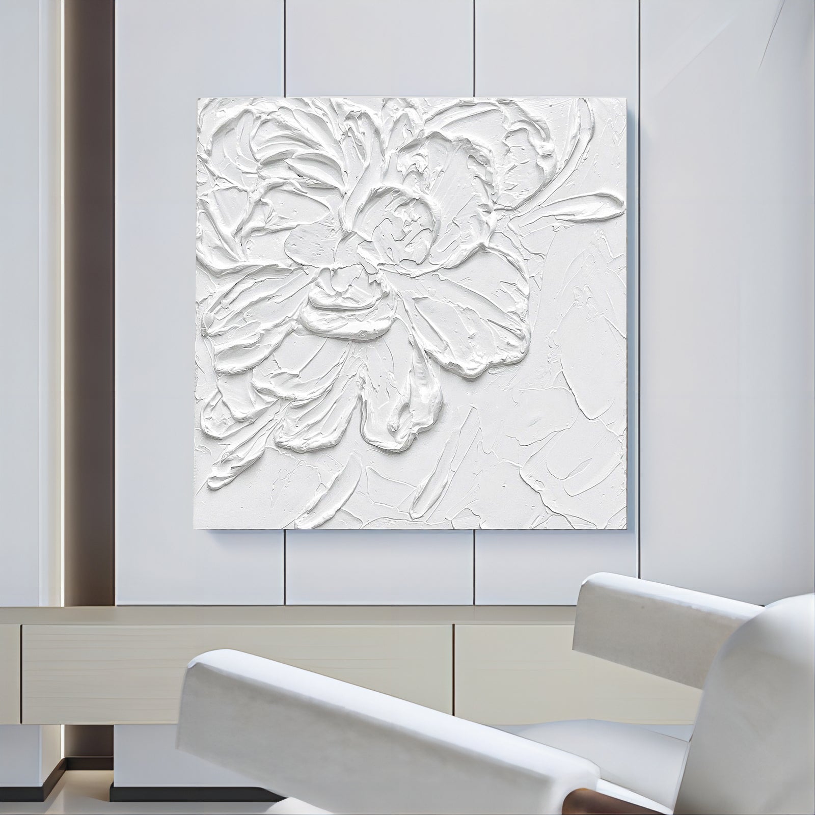 Plaster Art Texture Painting TX008 - Neutralighting