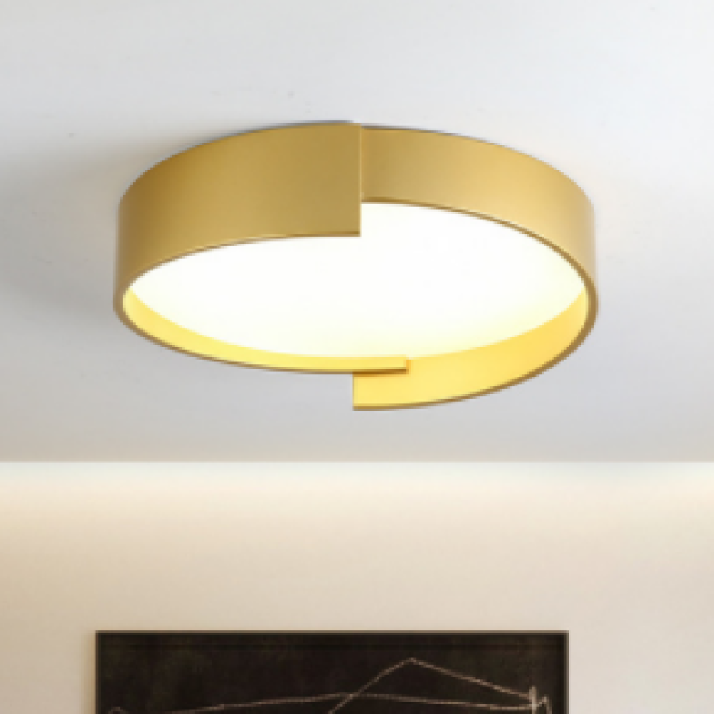 Arisha Modern Round Flush Mount Ceiling Light LED Double Layer - Neutralighting