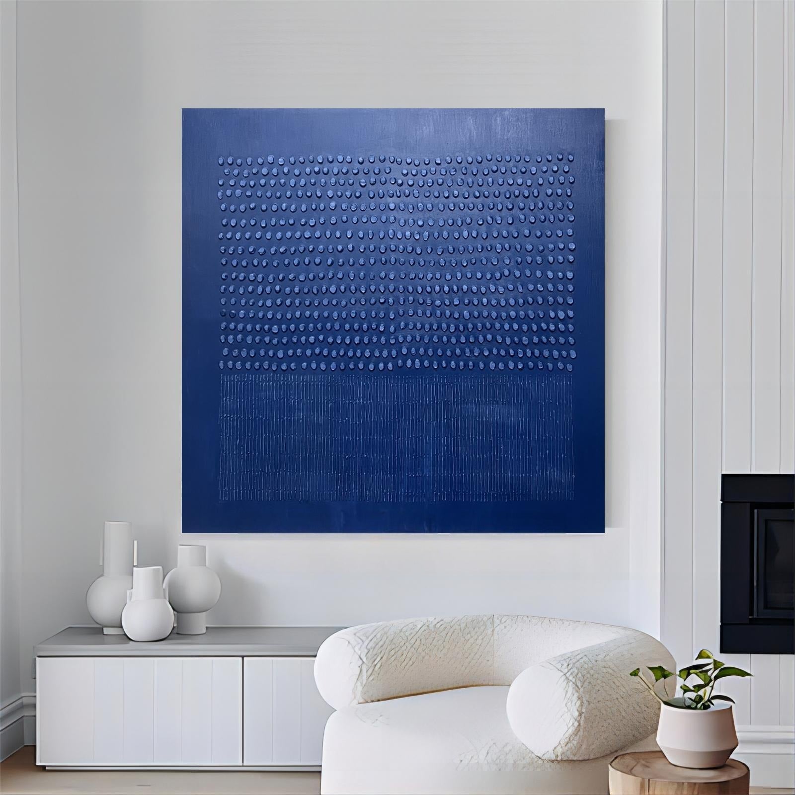Wall Art Minimalist Textured Geometric